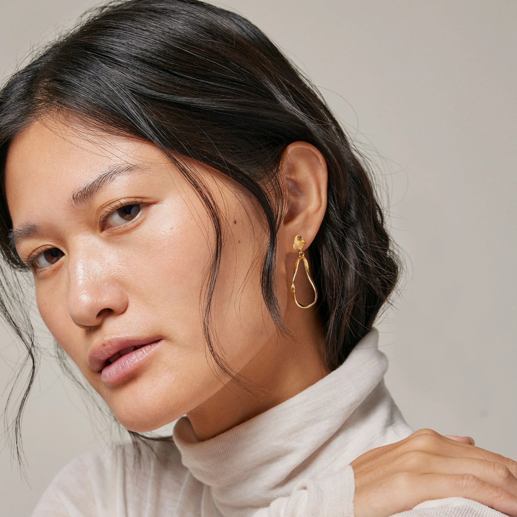 Aloma Small Earring - Gold