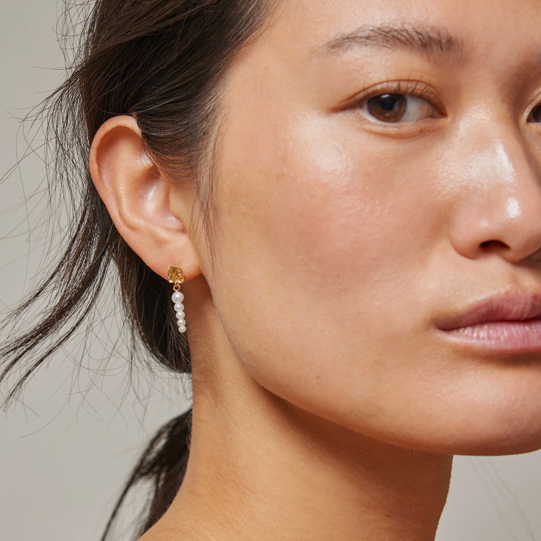 Malaika Earring - Pearls