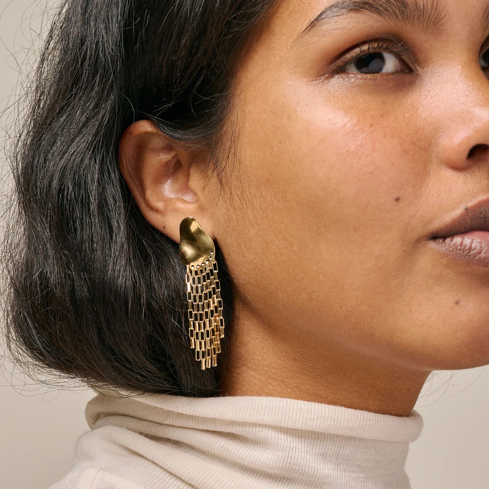Solange Earrings - Gold