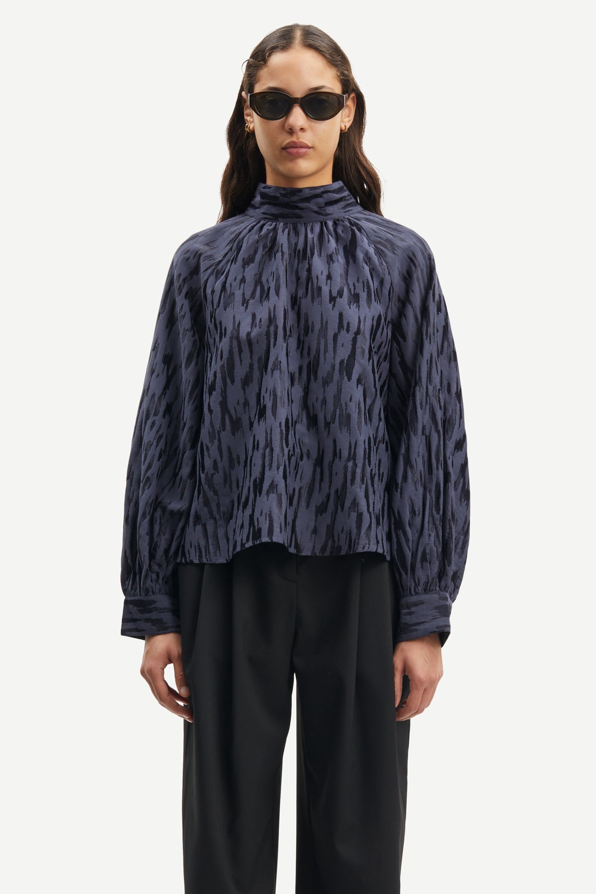 Ebbali Blouse - Inkwell