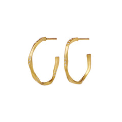 Echo Medium Earring - Gold