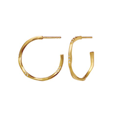 Echo Medium Earring - Gold