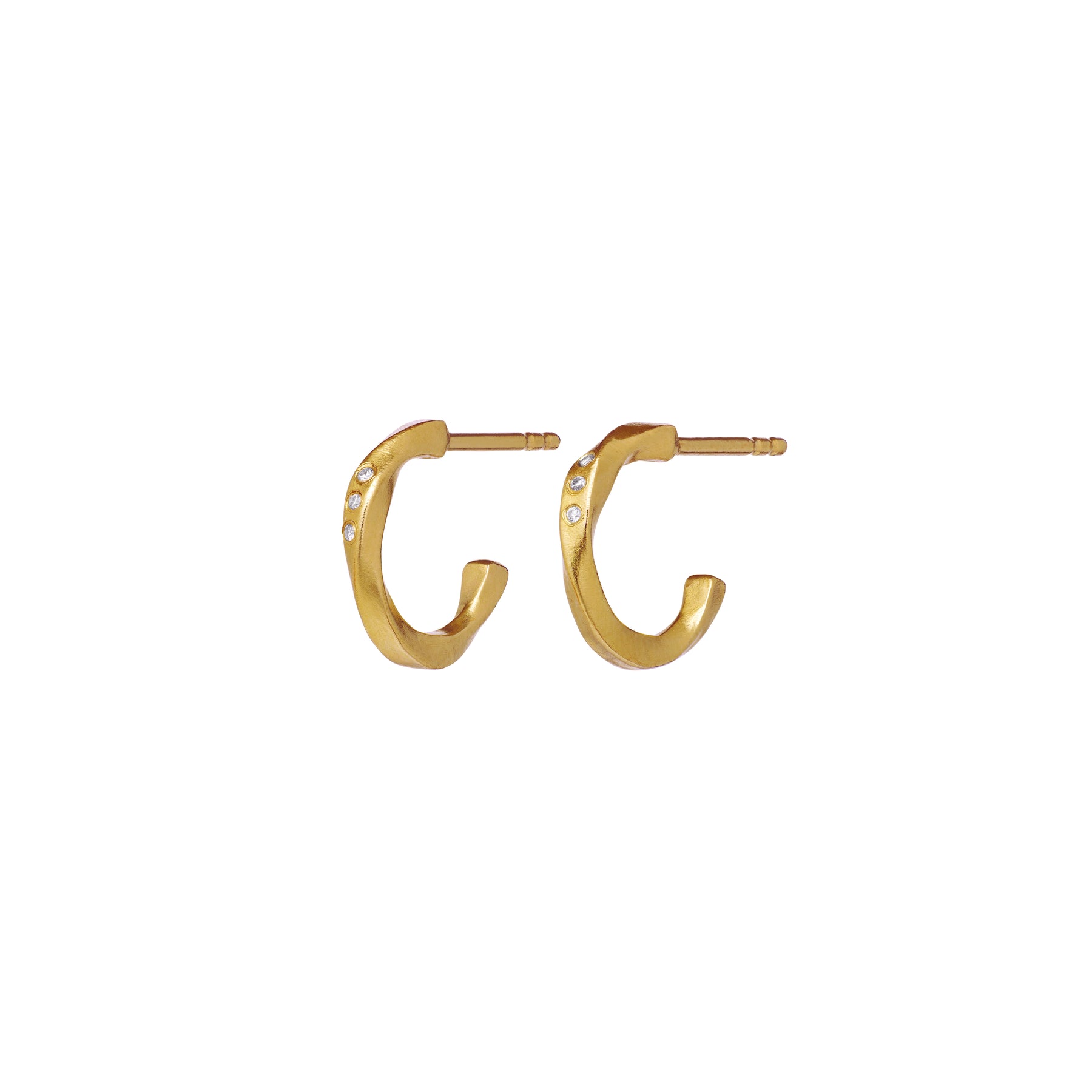 Echo Petite Earring - Guld