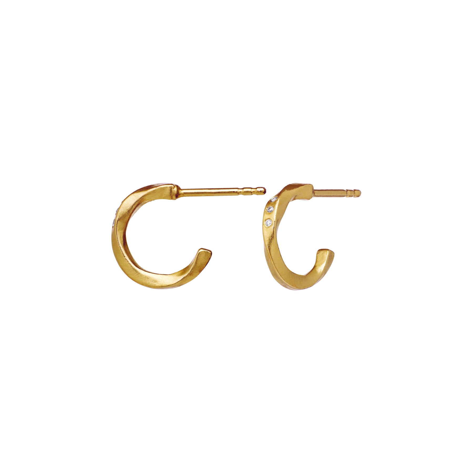Echo Petite Earring - Guld
