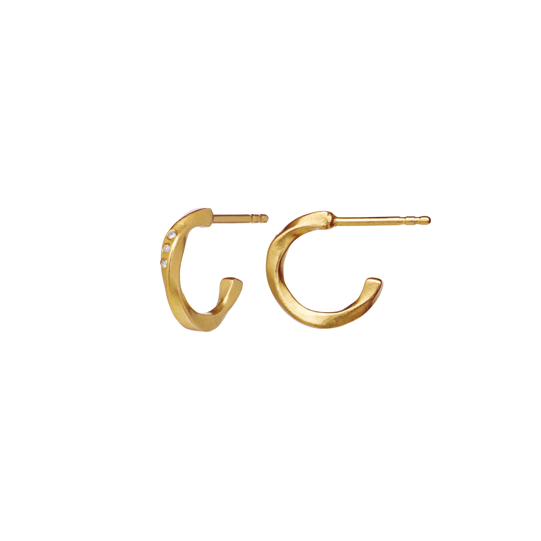 Echo Petite Earring - Guld