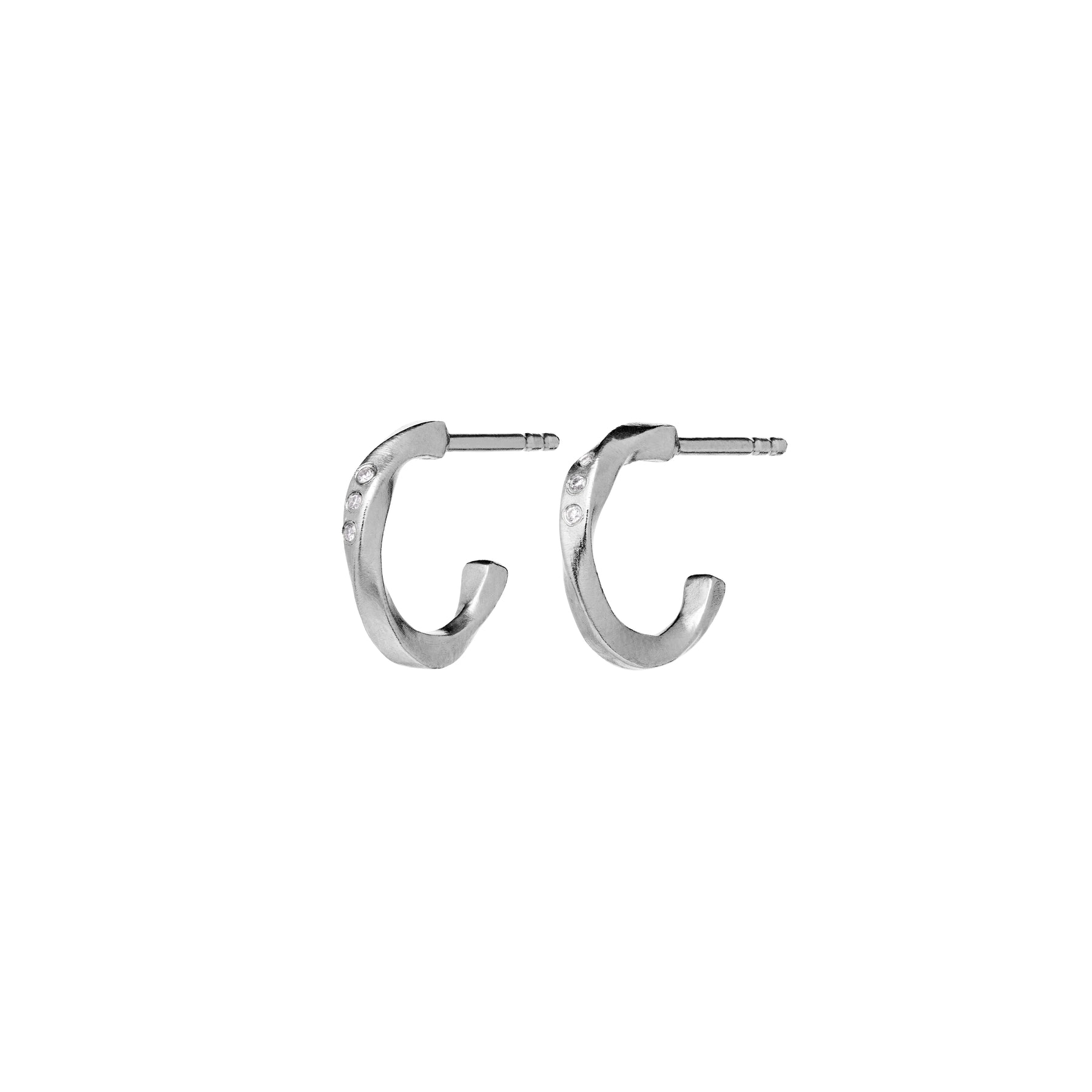Echo Petite Earring - Silver