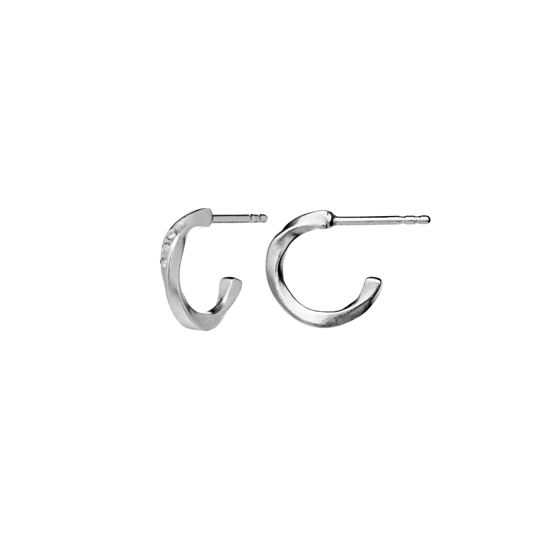 Echo Petite Earring - Silver