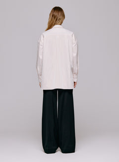 Edwina Shirt - Orange Stripe