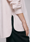 Edwina Shirt - Orange Stripe