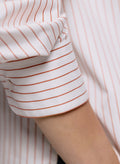Edwina Shirt - Orange Stripe