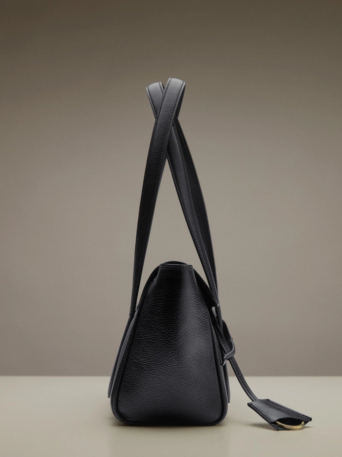 Eira Black Grained Calf/Vacchetta - Svart