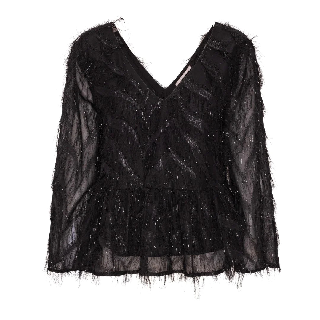 Elina New Blouse - Black