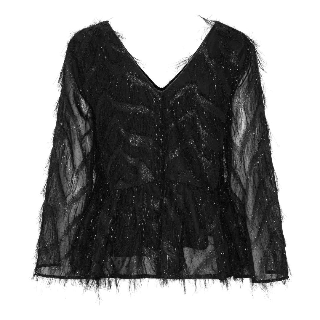 Elina New Blouse - Black