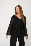 Elina New Blouse - Black