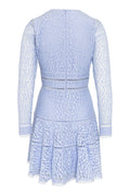 Ellie Dress - Ljusblå spetsklänning