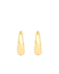 Ellipse Örhängen - Guld