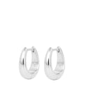 Ellipse Earrings - Silver