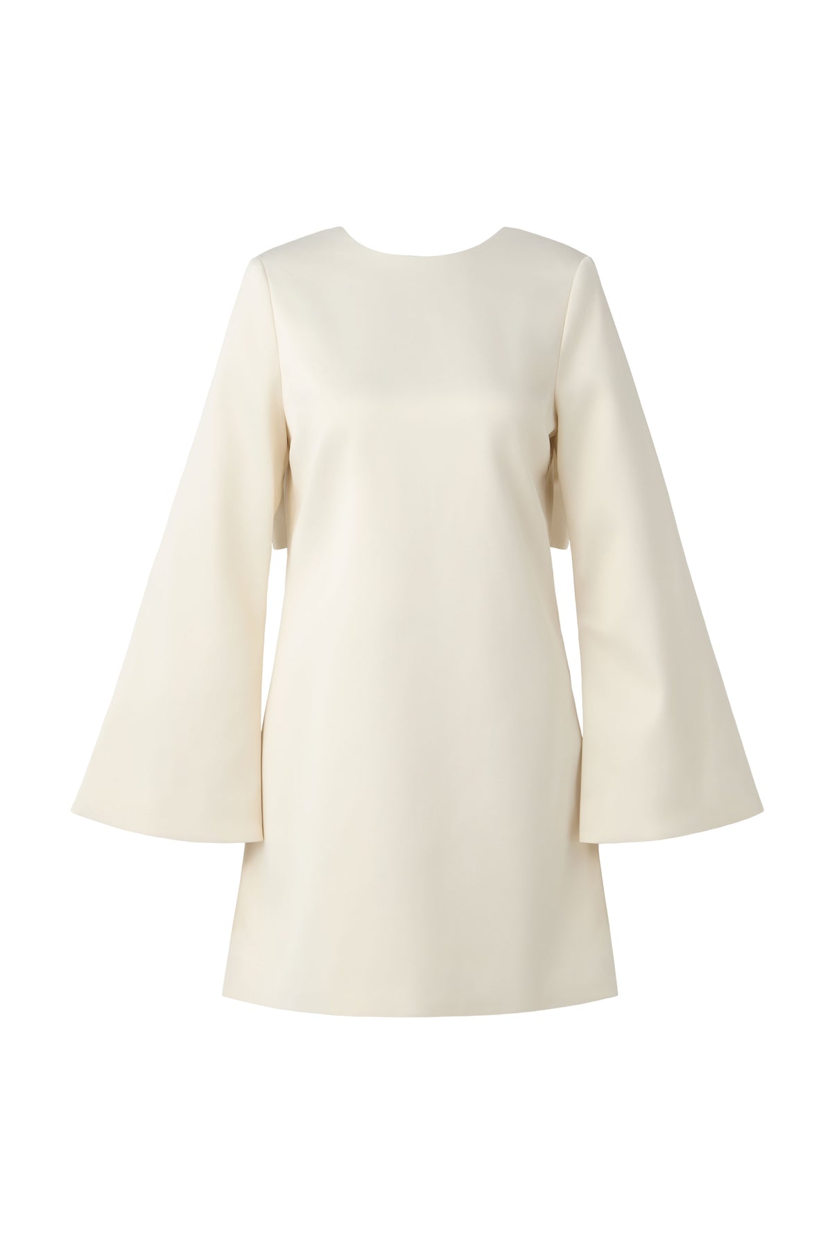 Elna Bow Detailed Mini Dress - Vanilla