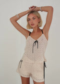 Emilia Lace Top - Soft White