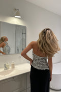 Emilyic Top - Silver Sequin