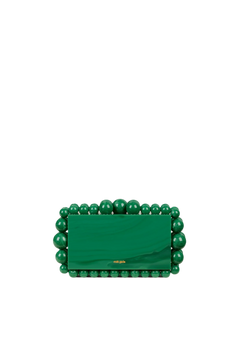 Eos Clutch - Deep Basil