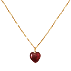 Esma Heart Necklace - Gold