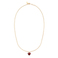 Esma Heart Necklace - Gold
