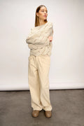 Taffy Knit Sweater - Sand