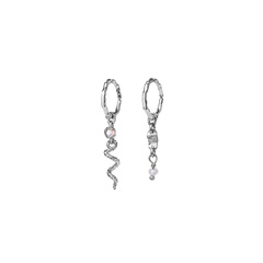 Evelyn Earrings - Silver