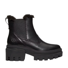 Everleigh Mid Warm Lined Boot - Jet Black