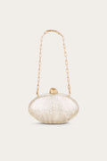 Eviana Clutch - Ivory