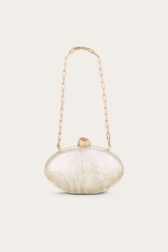 Eviana Clutch - Ivory