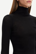 Doudo T-N T-Shirt Ls - Black