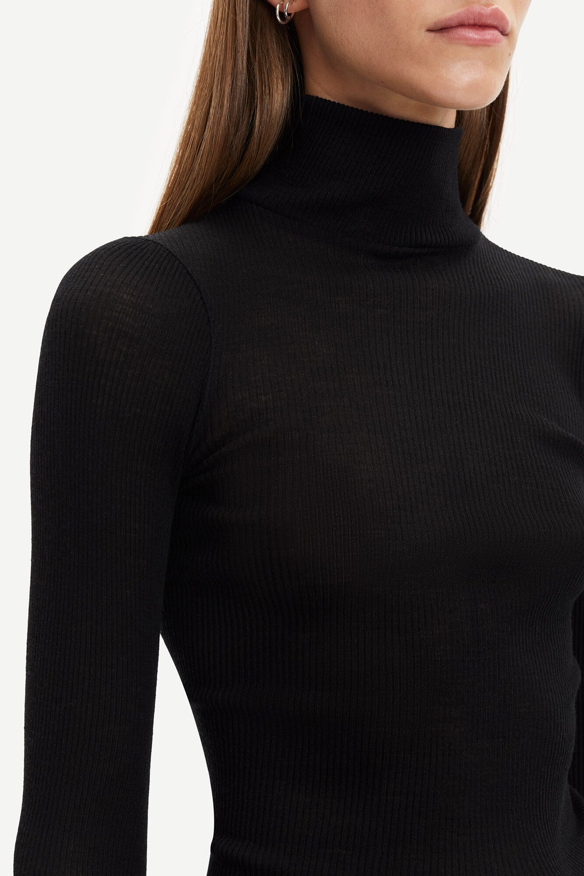 Doudo T-N T-Shirt Ls - Black