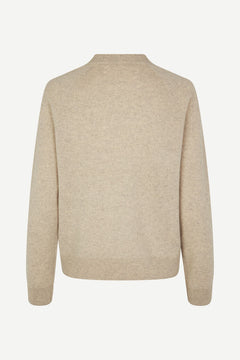 Boston O-Neck - Cream Melange