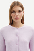 Nor Short Cardigan - Lilac Snow