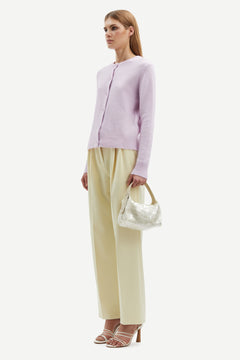 Nor Short Cardigan - Lilac Snow