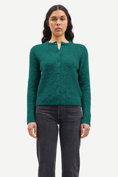 Nor Short Cardigan - Atlantic Deep