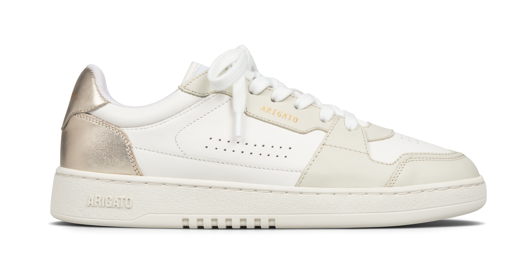 Dice Lo Sneaker - White/Gold