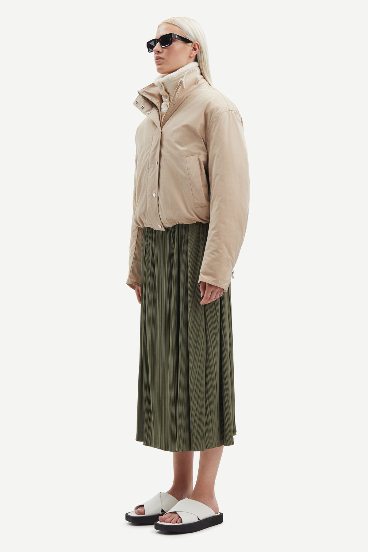 Uma Skirt - Dusty Olive