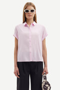 Majan Ss Shirt - Lilac Snow