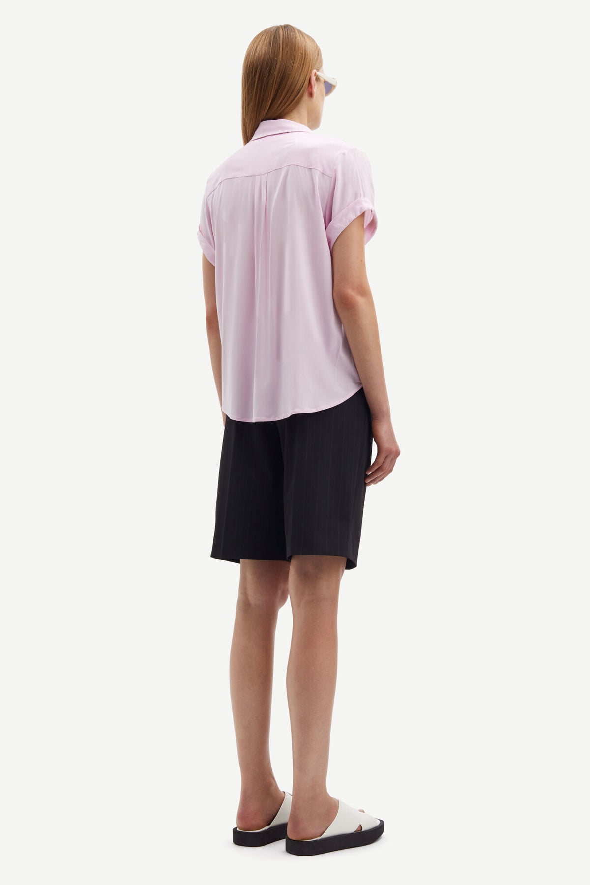 Majan Ss Shirt - Lilac Snow