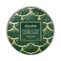 Mini Tin Candle - Noble Fir Garland