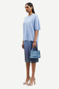 Megan T Shirt - Blue Heron