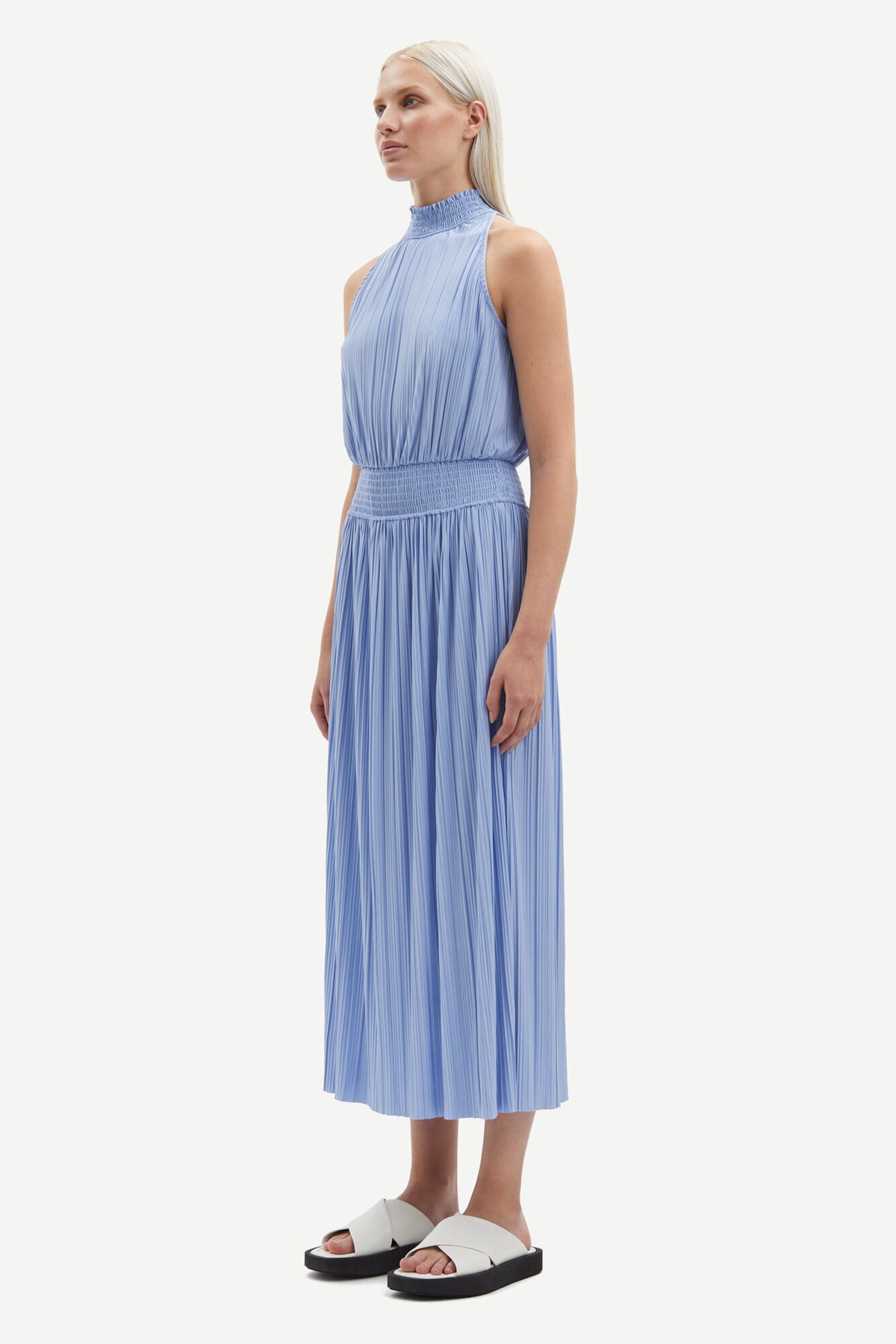 Uma Dress - Blue Heron