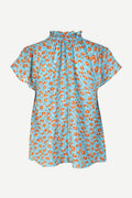 Karookh Blouse 14573 - Ditsy Topaz