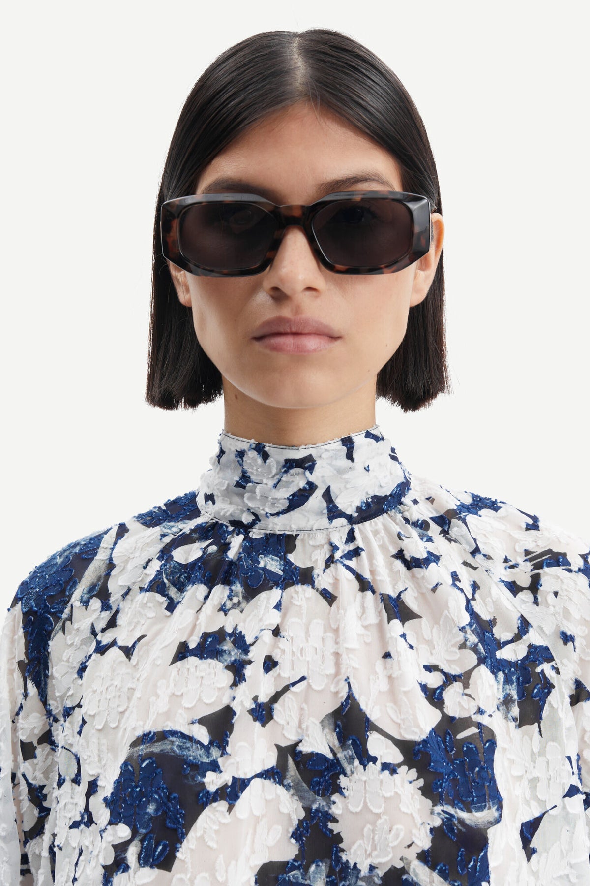 Ebbali Blouse 14781 - Flora Blue