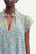 Karookh Dress 14573 - Ditsy Topaz