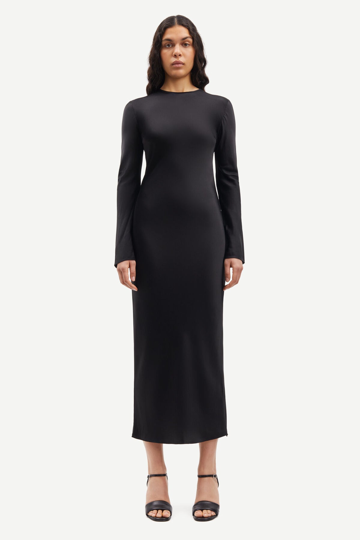Alina Long Dress - Black