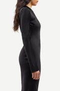 Alina Long Dress - Black